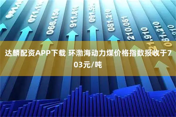 达麟配资APP下载 环渤海动力煤价格指数报收于703元/吨