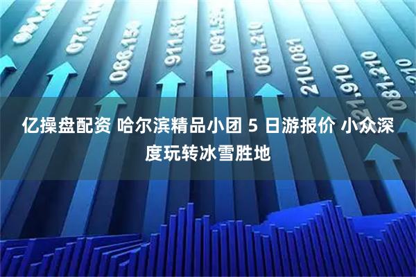 亿操盘配资 哈尔滨精品小团 5 日游报价 小众深度玩转冰雪胜地